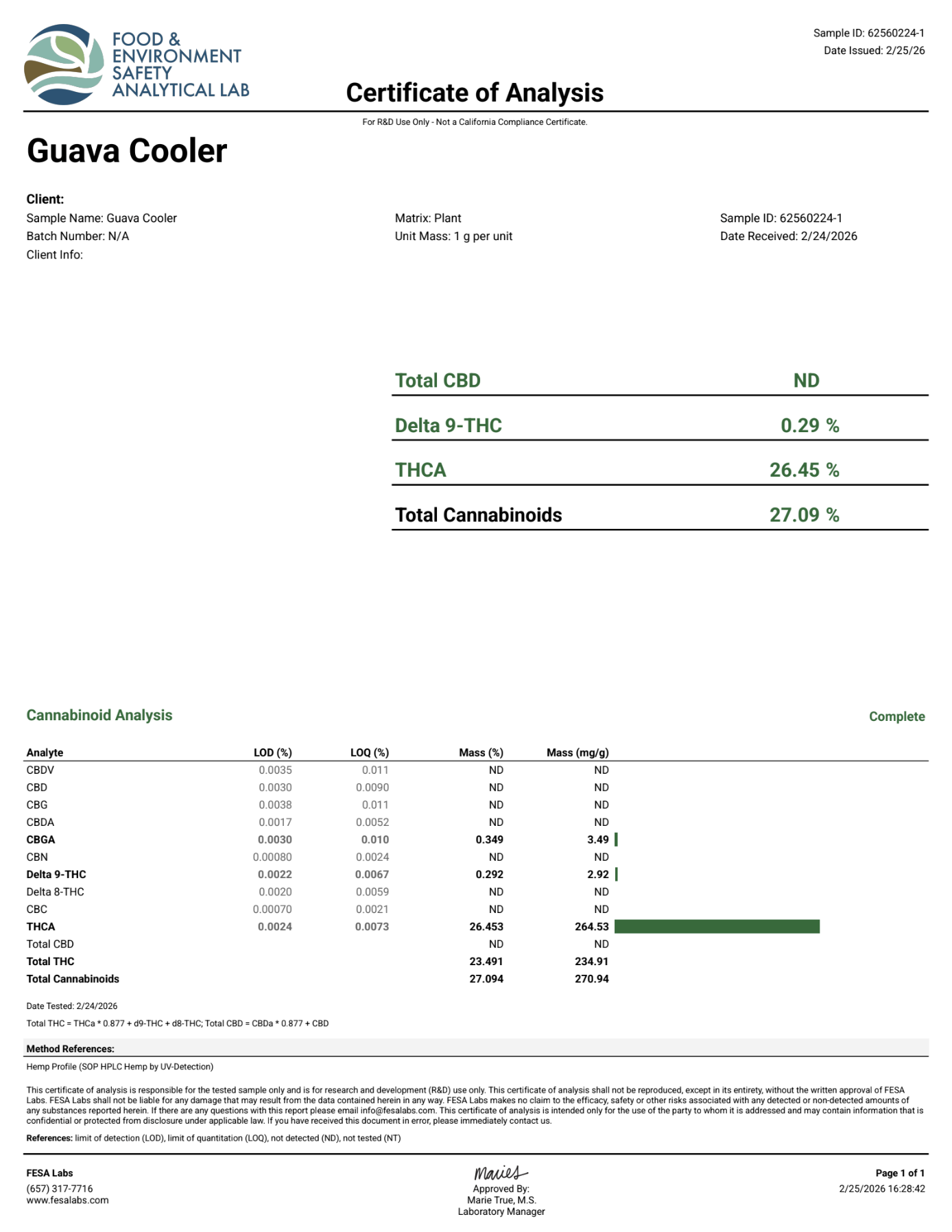 GUAVA COOLER