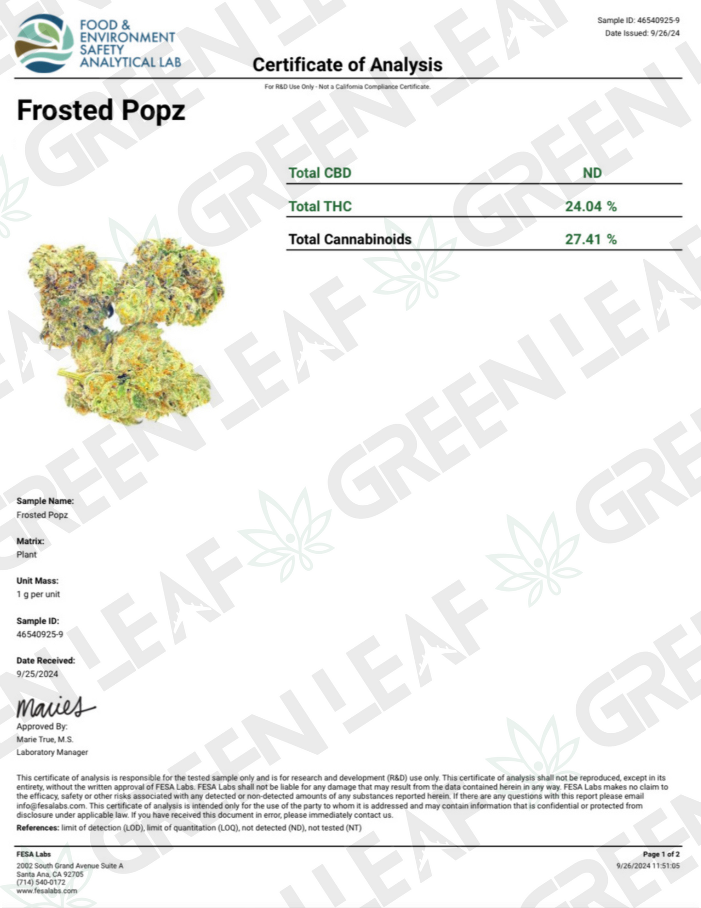 Frosted Popz HYBRID